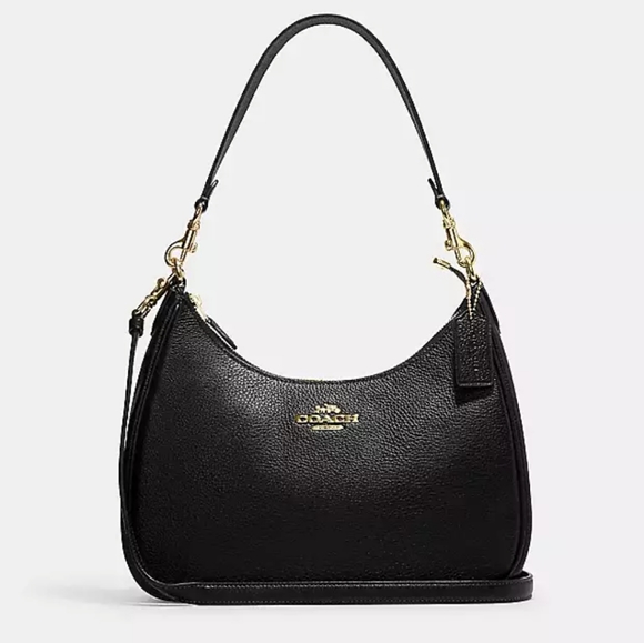 Coach Handbags - New! Teri Hobo (Large) in Gold/Black